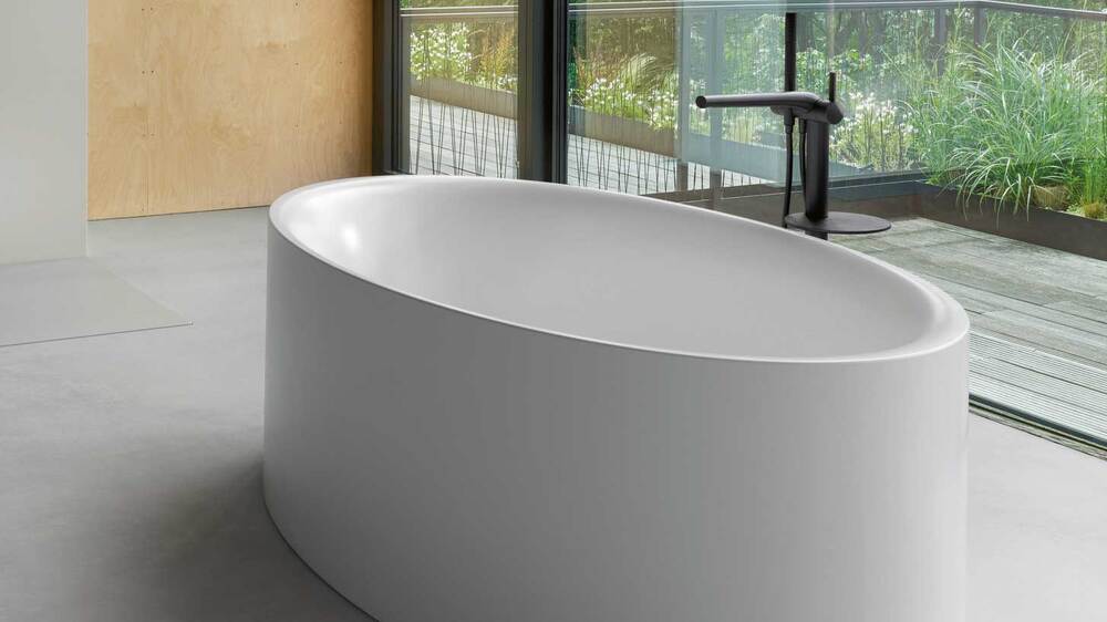 Badewanne Eve von Bette Freistehende Badewanne