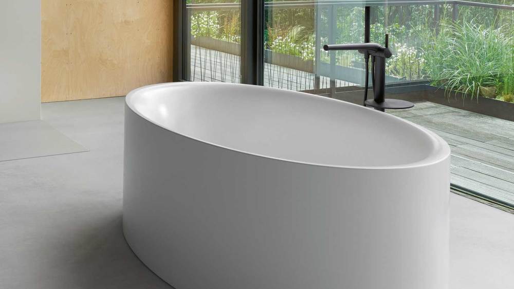 Badewanne Eve von Bette Freistehende Badewanne